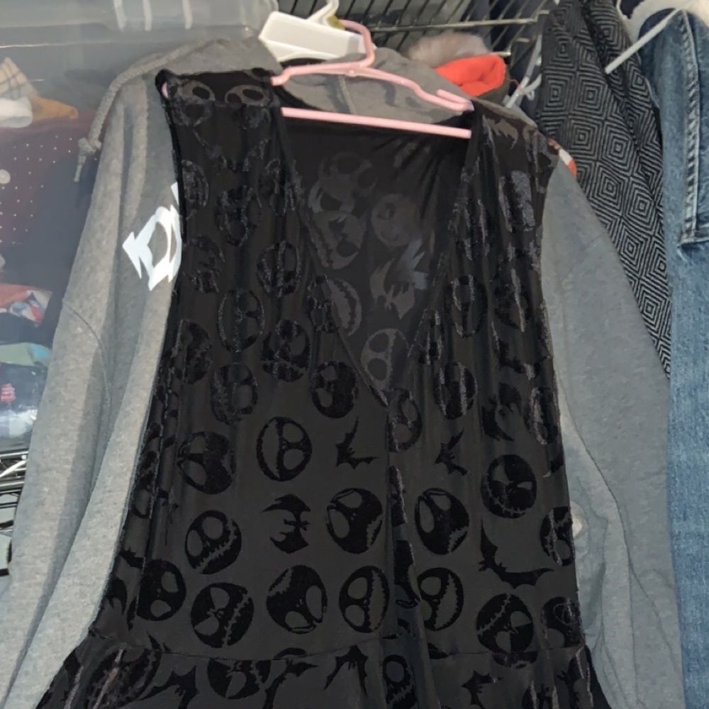 Blackmilk burned velvet v neck hankierchief dress